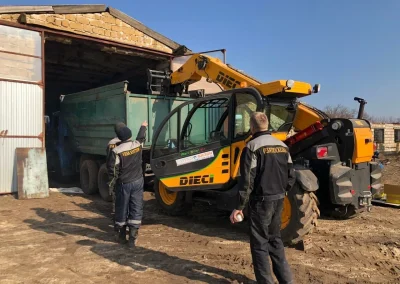 We’ve equipped telescopic loader Dieci Agri Star with on-board scales
